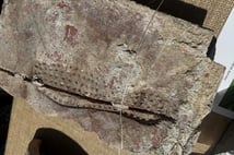 Burdur Sagalassos'ta 2000 yıllık 37 numara Romalı kadın ayak izi bulundu