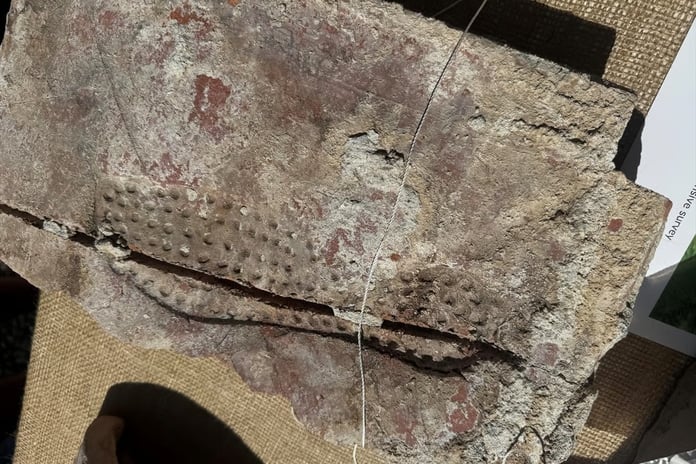 Burdur Sagalassos'ta 2000 yıllık 37 numara Romalı kadın ayak izi bulundu