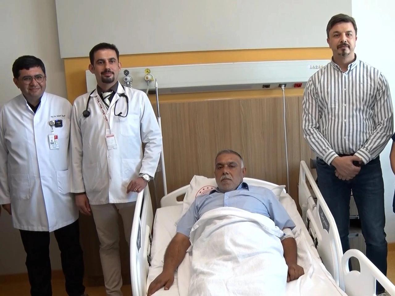 Kalbindeki delik ameliyatsız anjiyoyla kapatıldı