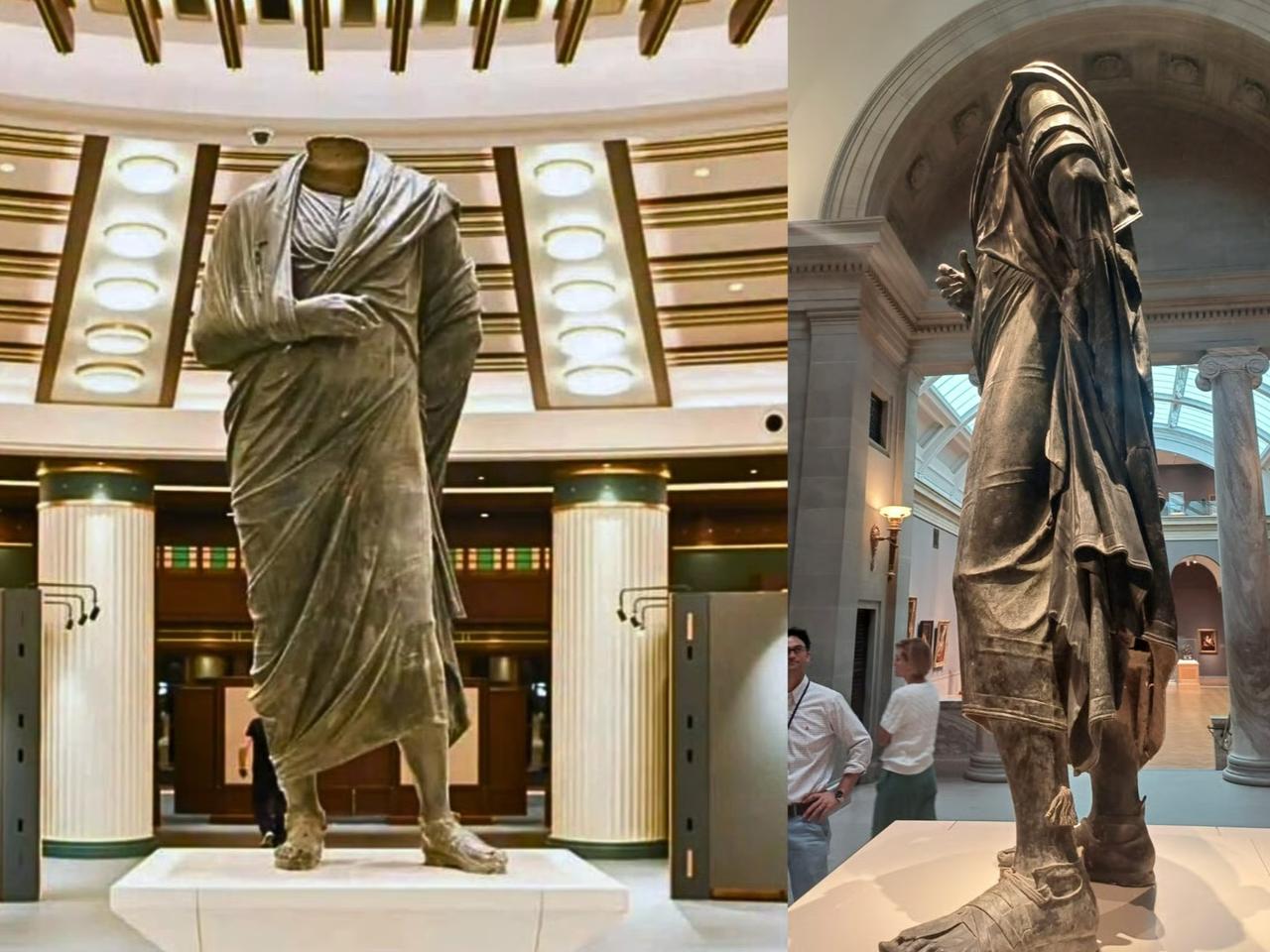 Marcus Aurelius heykeli Beştepe'de 