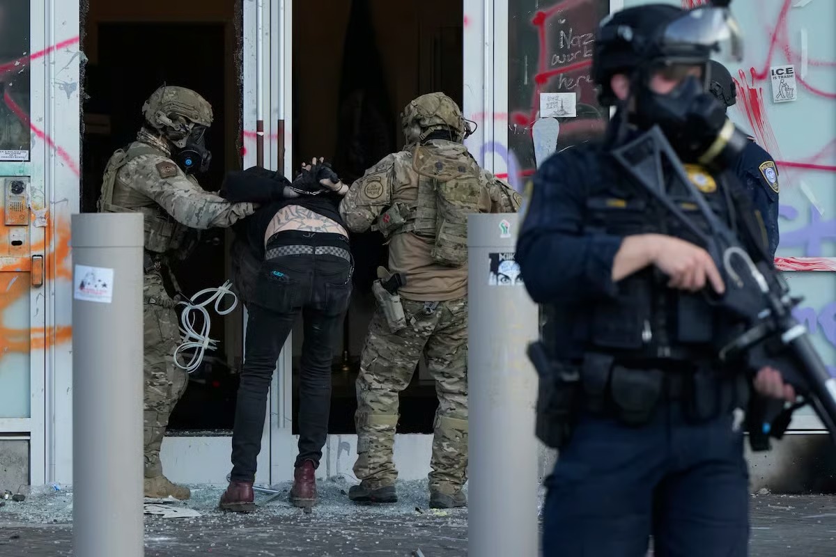 Portland Riot Suspects Face Court Over ICE Assaults