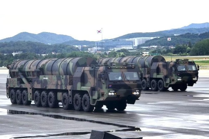 Güney Kore, Hyunmoo-5 balistik füzesini 2025 sonuna kadar konuşlandıracak