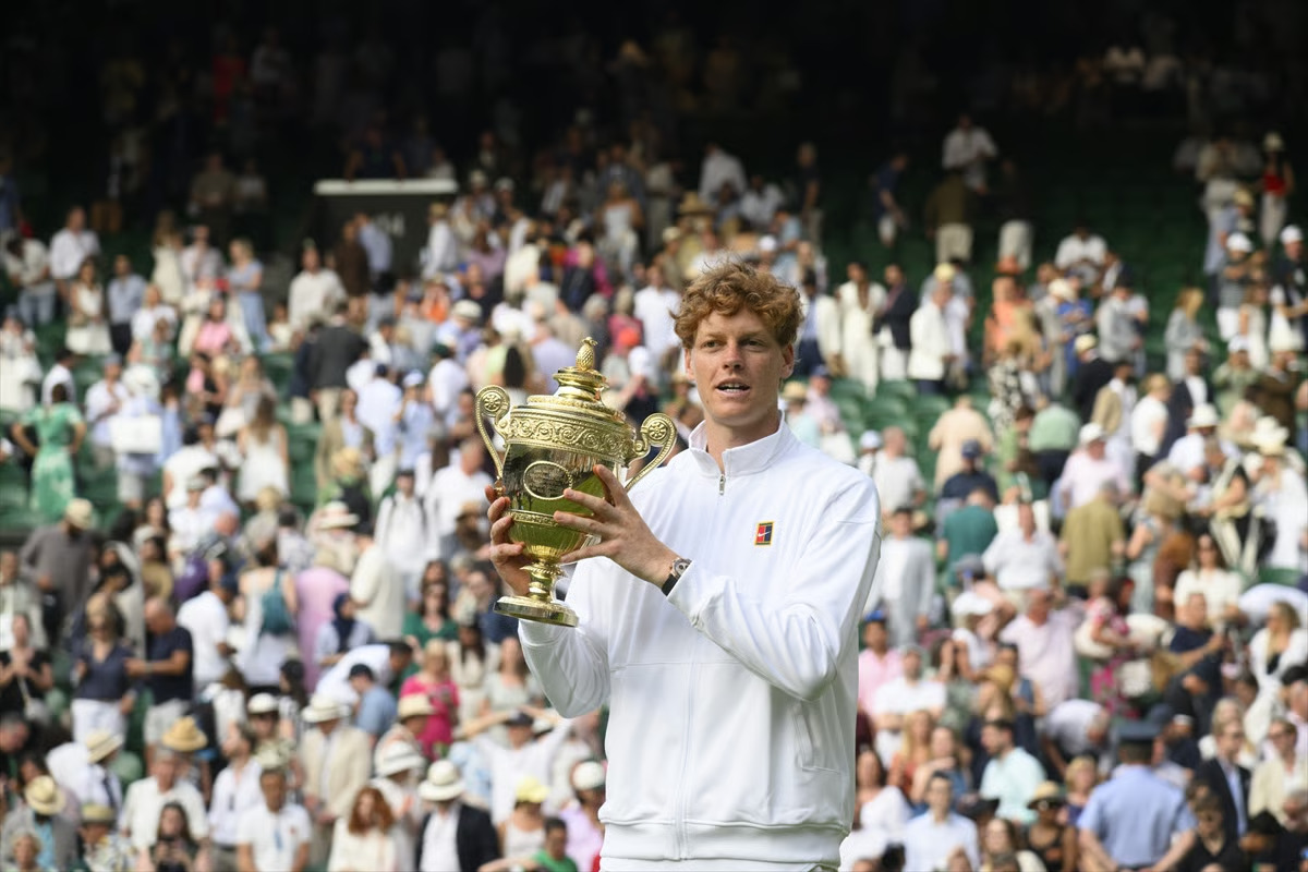 Jannik Sinner'dan ilk Wimbledon zaferi