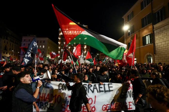 İtalya Sumud Filosu için greve gidiyor