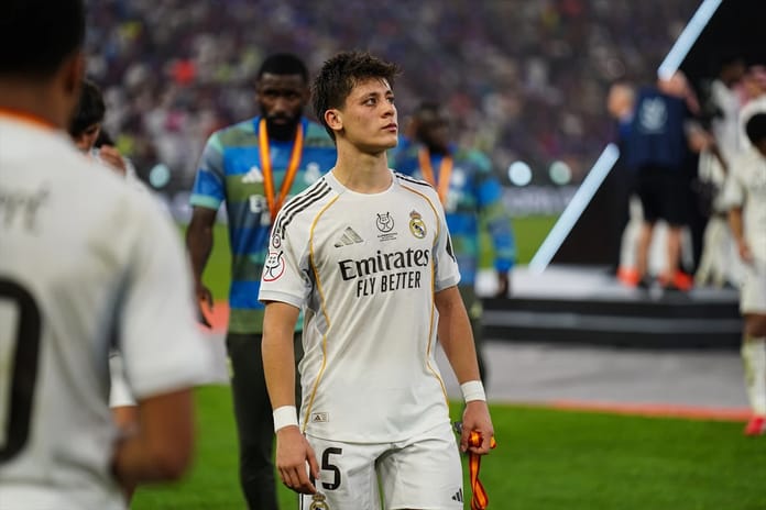 Arda Güler ikinci yarıda oyuna girdi