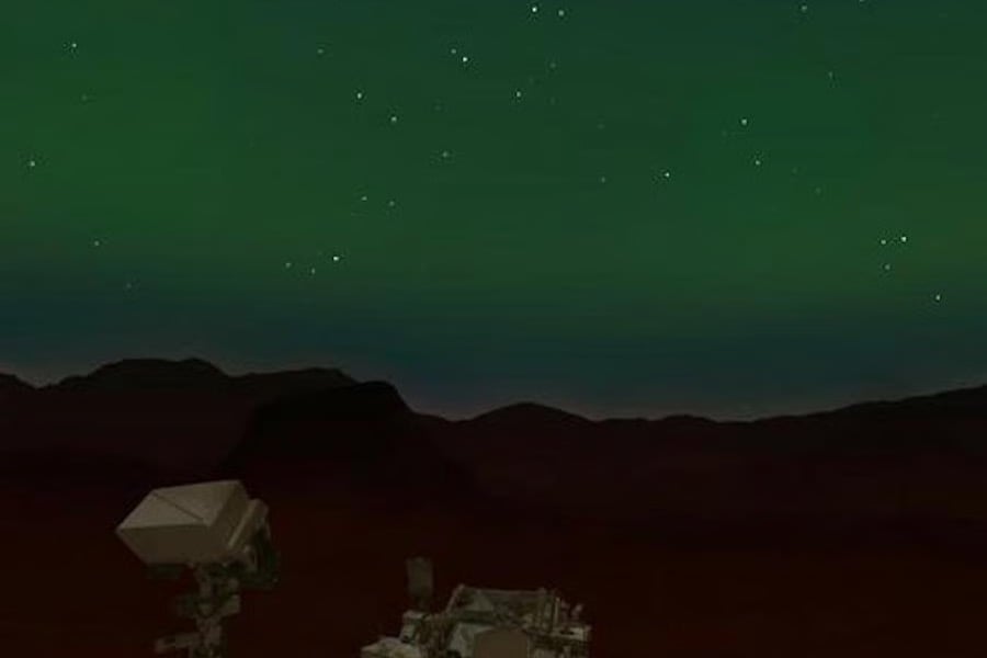 Mars’ta kuzey ışıkları görüntülendi