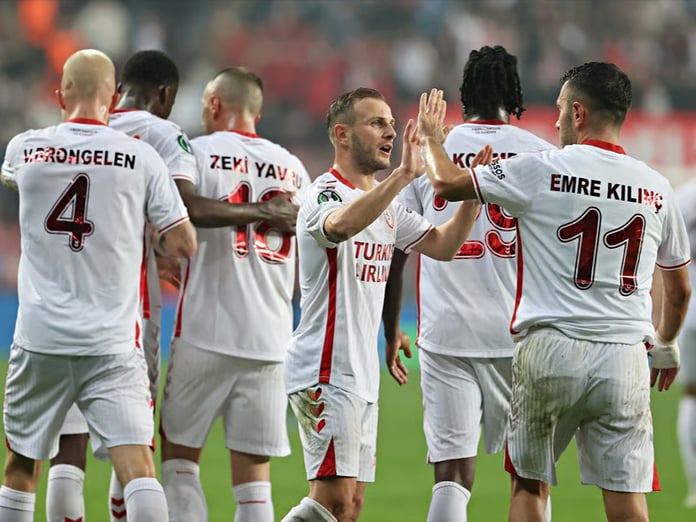 UEFA Konferans Ligi'nde Samsunspor'dan farklı galibiyet