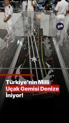 Milli uçak gemisi 2027’de denize inecek