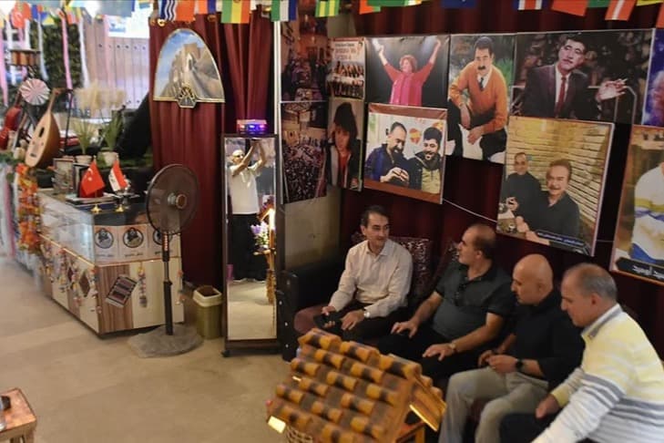 Kerkük’te Barış Manço Kafe hayranlarıyla doldu