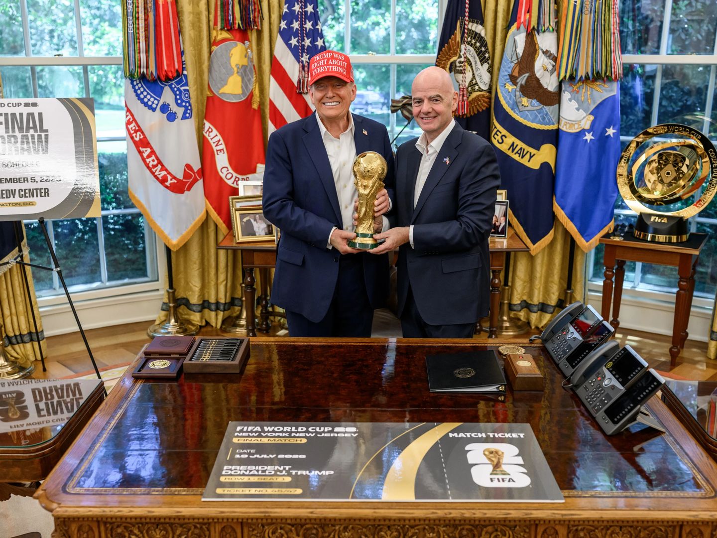 Infantino'dan siyasi hamle: FIFA, ilk "Barış Ödülü"nü Trump görüşmesi öncesinde duyurdu