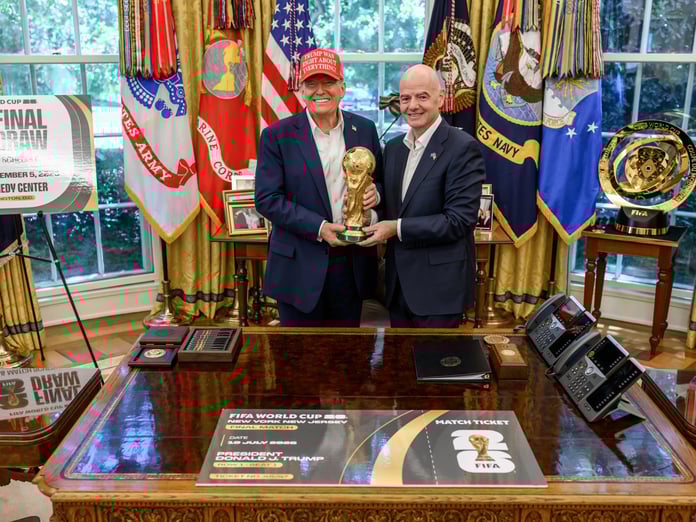 Infantino'dan siyasi hamle: FIFA, ilk "Barış Ödülü"nü Trump görüşmesi öncesinde duyurdu