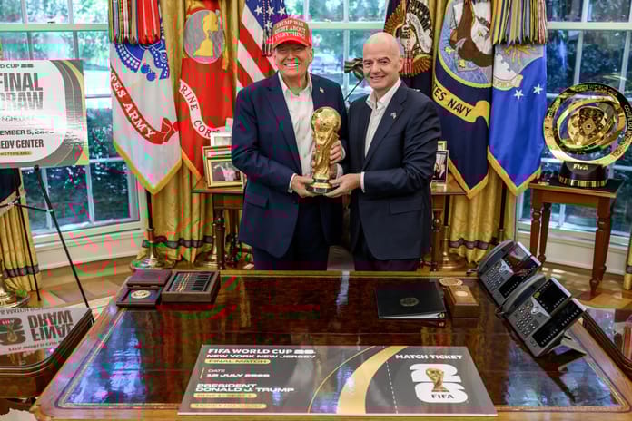 Infantino'dan siyasi hamle: FIFA, ilk "Barış Ödülü"nü Trump görüşmesi öncesinde duyurdu