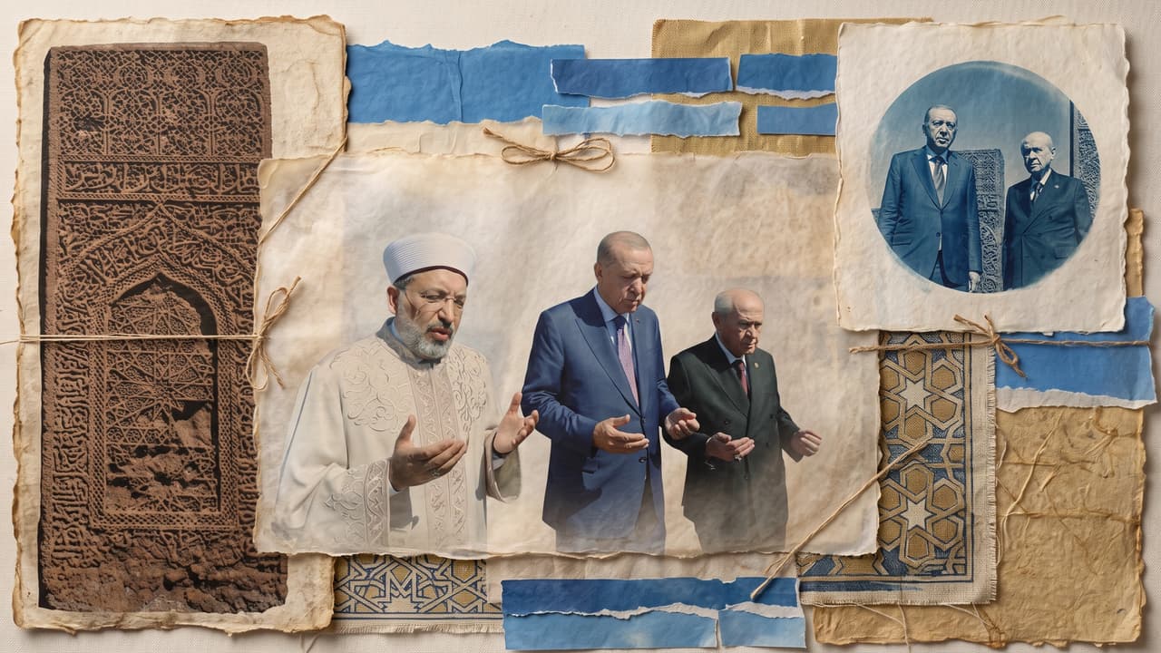 Cumhurbaşkanı Erdoğan ve Devlet Bahçeli Ahlat Selçuklu Kabristanı'nda
