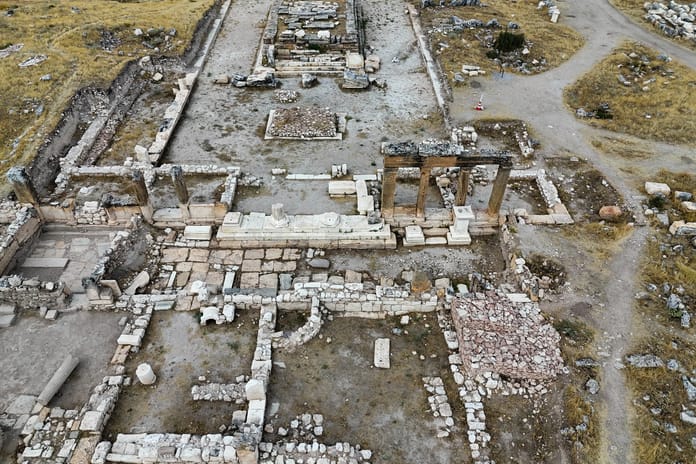 Uşak'taki Blaundos Antik Kenti'nde Bizans dönemine ait işlikler bulundu