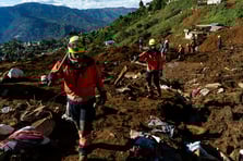 Kolombiya'daki toprak kaymasında 11 kişi hayatını kaybetti