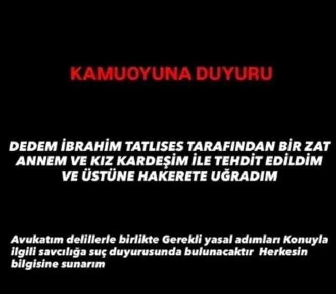 İbrahim Tatlıses in torunu duyurdu