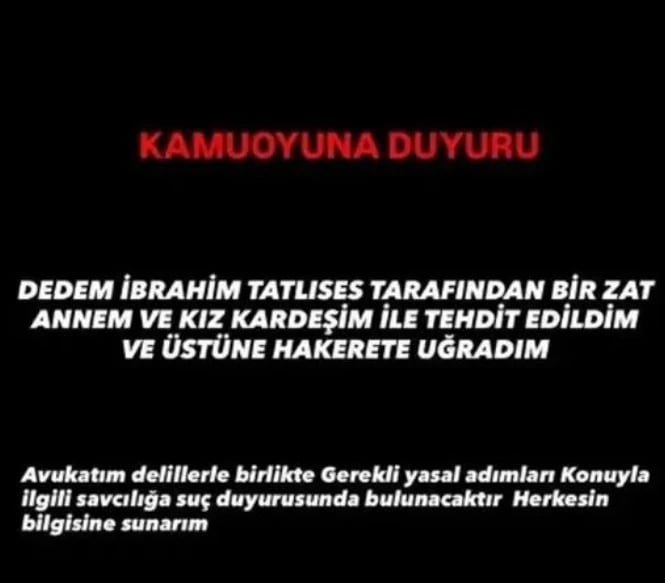 İbrahim Tatlıses in torunu duyurdu