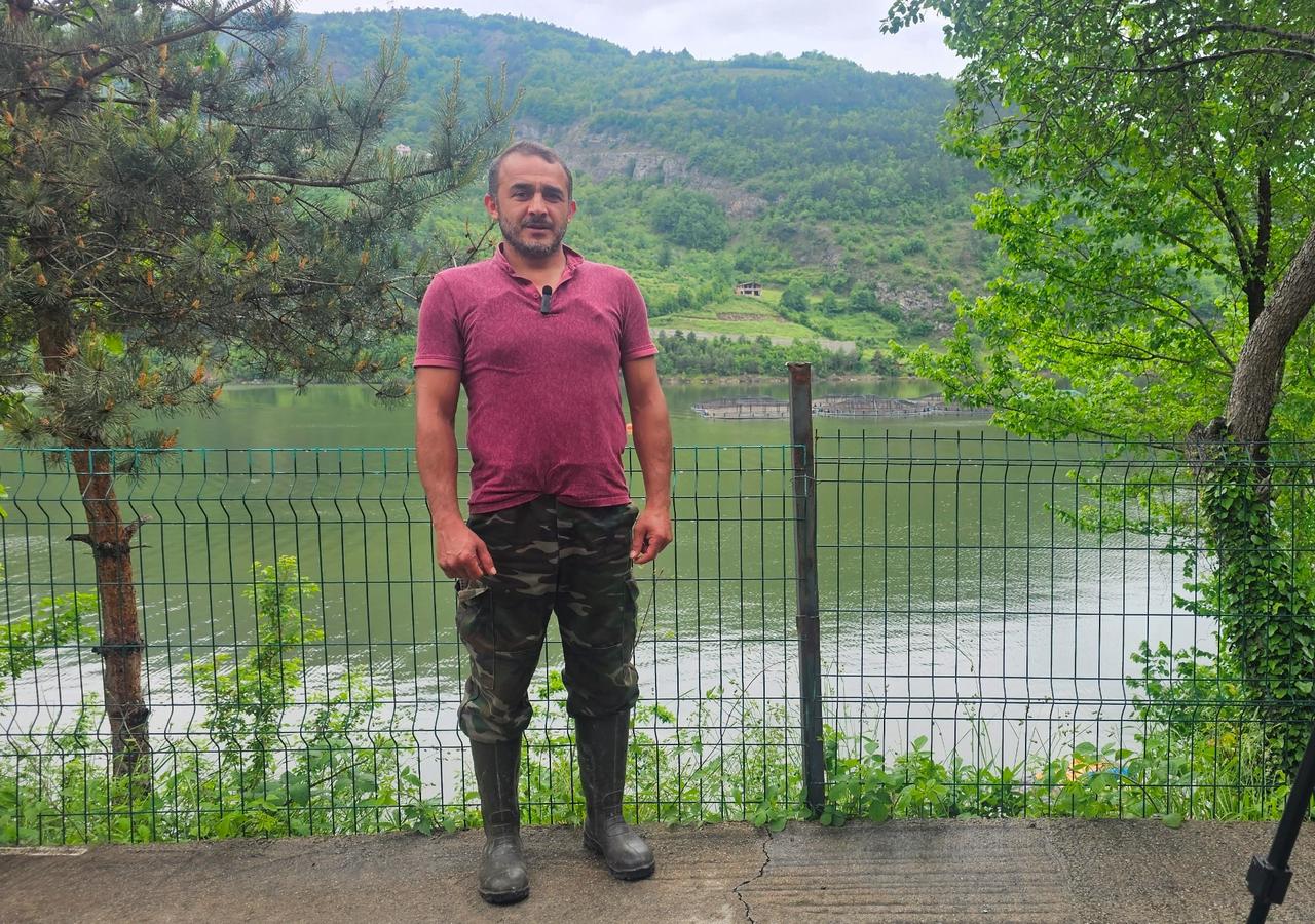 Artvin Borçka Eslem Yenilmez i kurtaran vatandaşlar