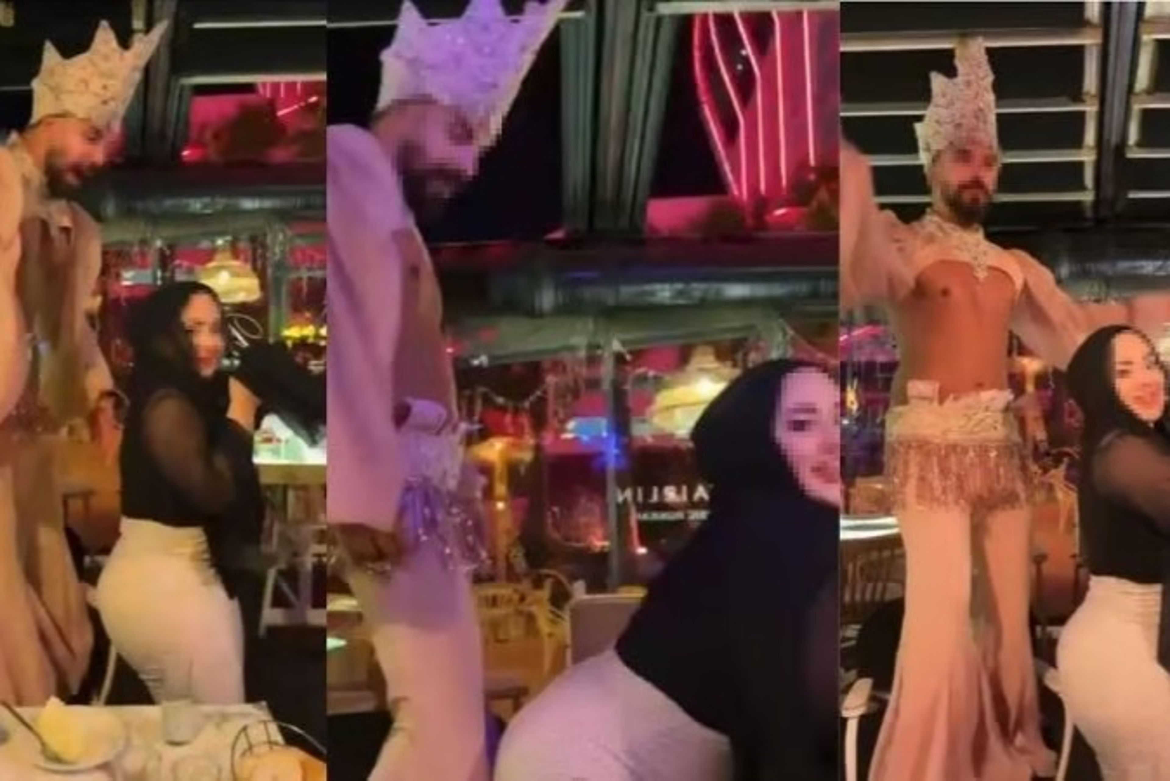 Skandal görüntüler gündem oldu: İki kişiye gözaltı! 