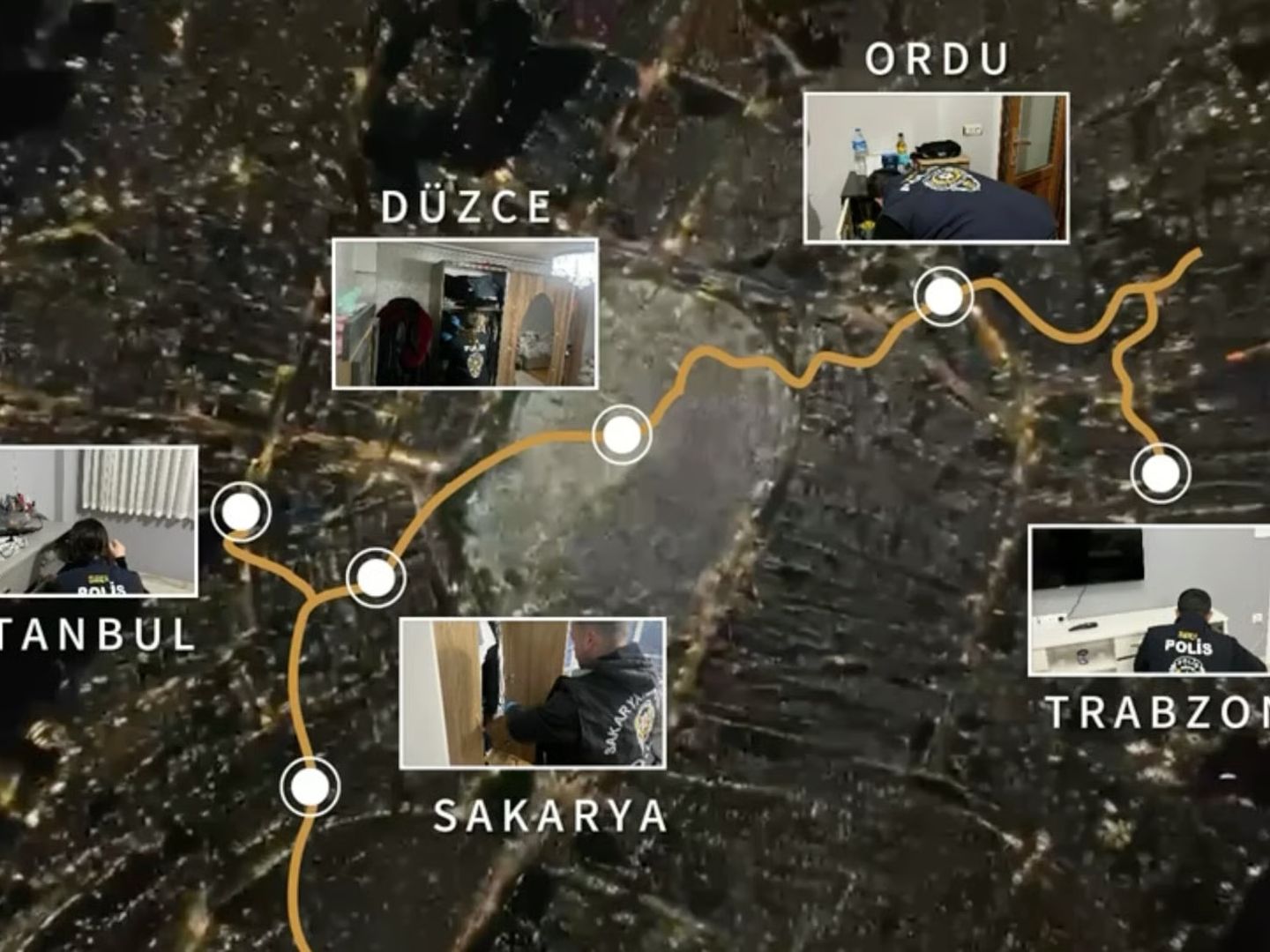 Sakarya merkezli 13 ilde eş zamanlı baskın: 71 gözaltı