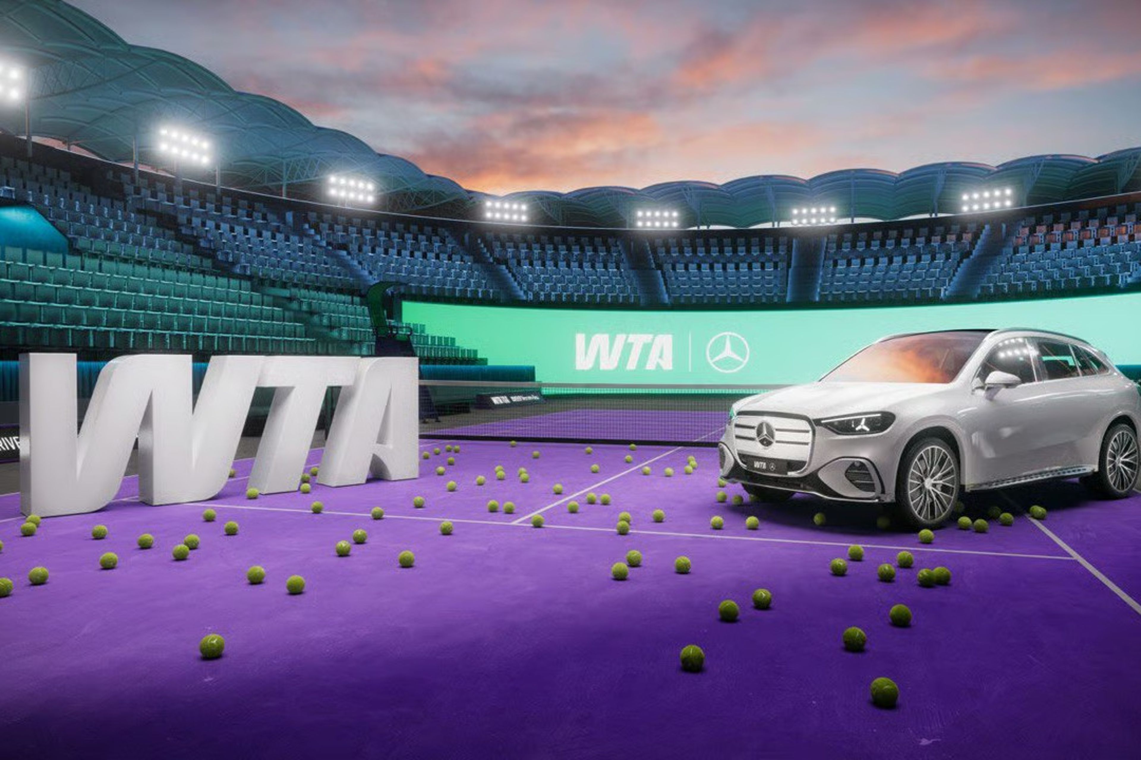 Mercedes-Benz ve WTA'dan dev iş birliği: Kadınlar tenisinde yeni dönem başlıyor