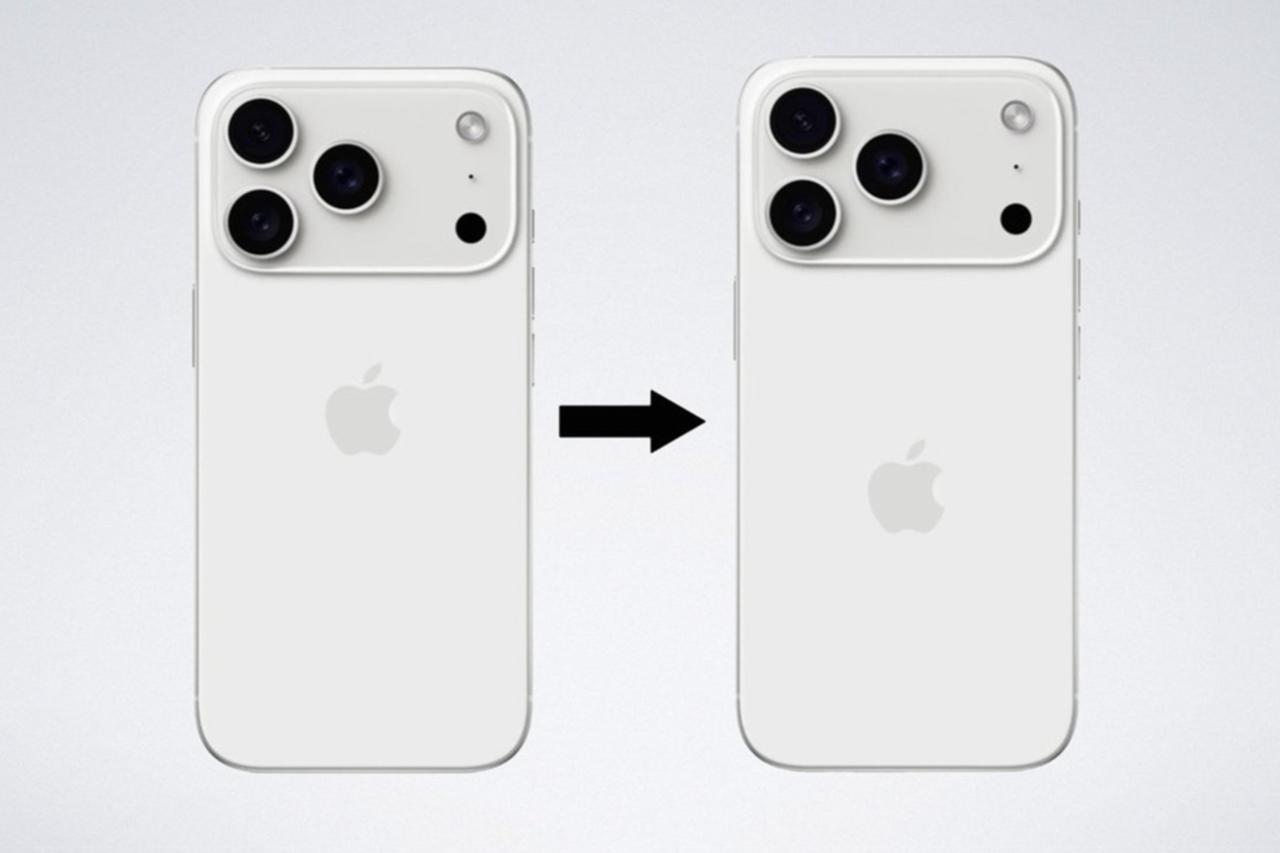 iPhone 17 Pro'da Apple logosu yer değiştiriyor