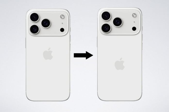 iPhone 17 Pro'da Apple logosu yer değiştiriyor