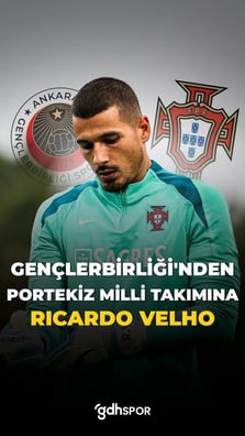 Gençlerbirliği’nden Portekiz milli takımına: Ricardo Velho