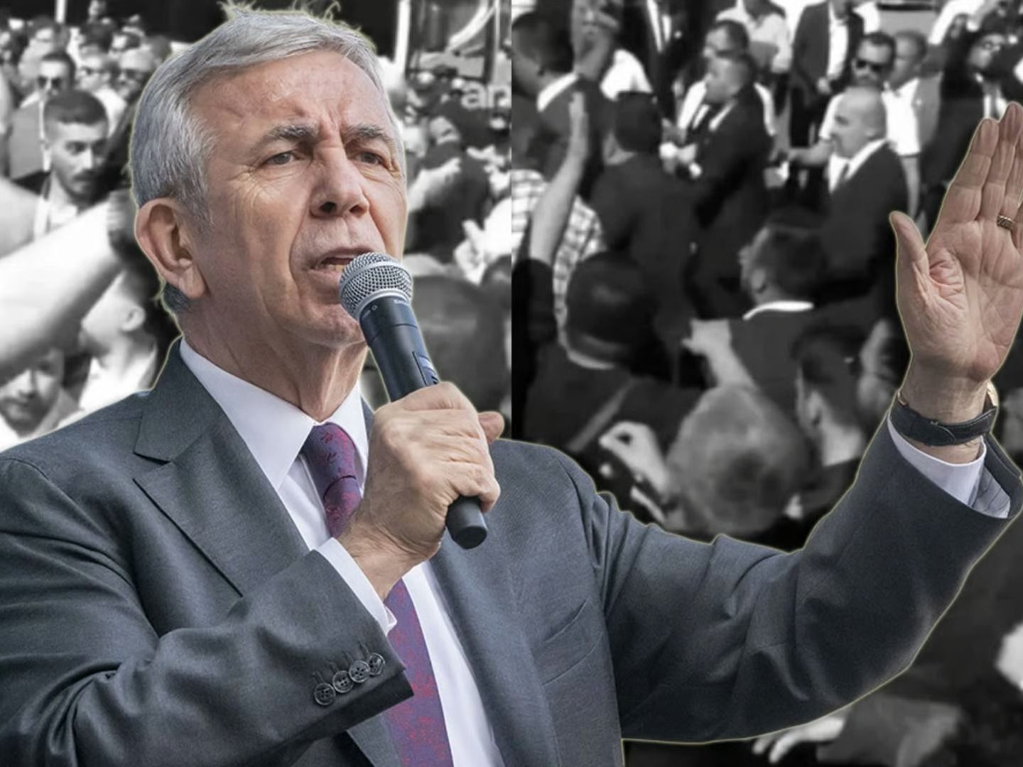 Meclis önündeki kriz sonrası Mansur Yavaş’tan Kılıçdaroğlu’na sağduyu çağrısı