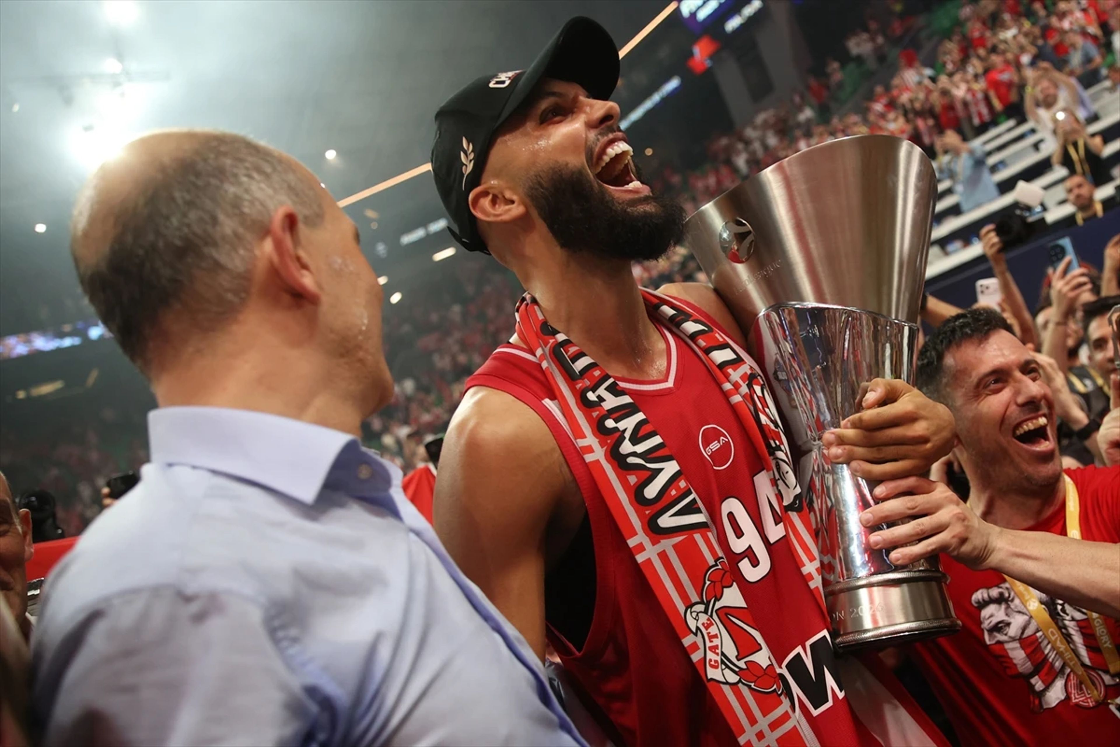 Kupa töreni ve MVP ödülü