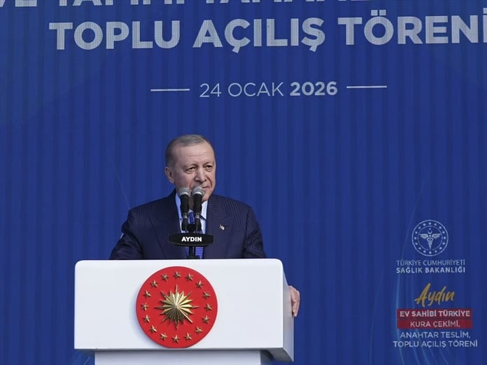 Cumhurbaşkanı Erdoğan Aydın'da 87,5 milyar liralık toplu açılış törenine katıldı