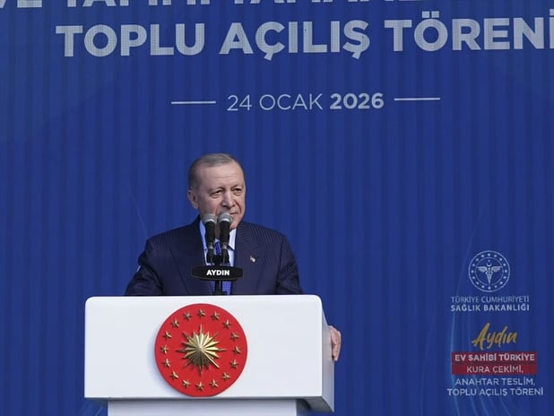 Cumhurbaşkanı Erdoğan Aydın'da 87,5 milyar liralık toplu açılış törenine katıldı