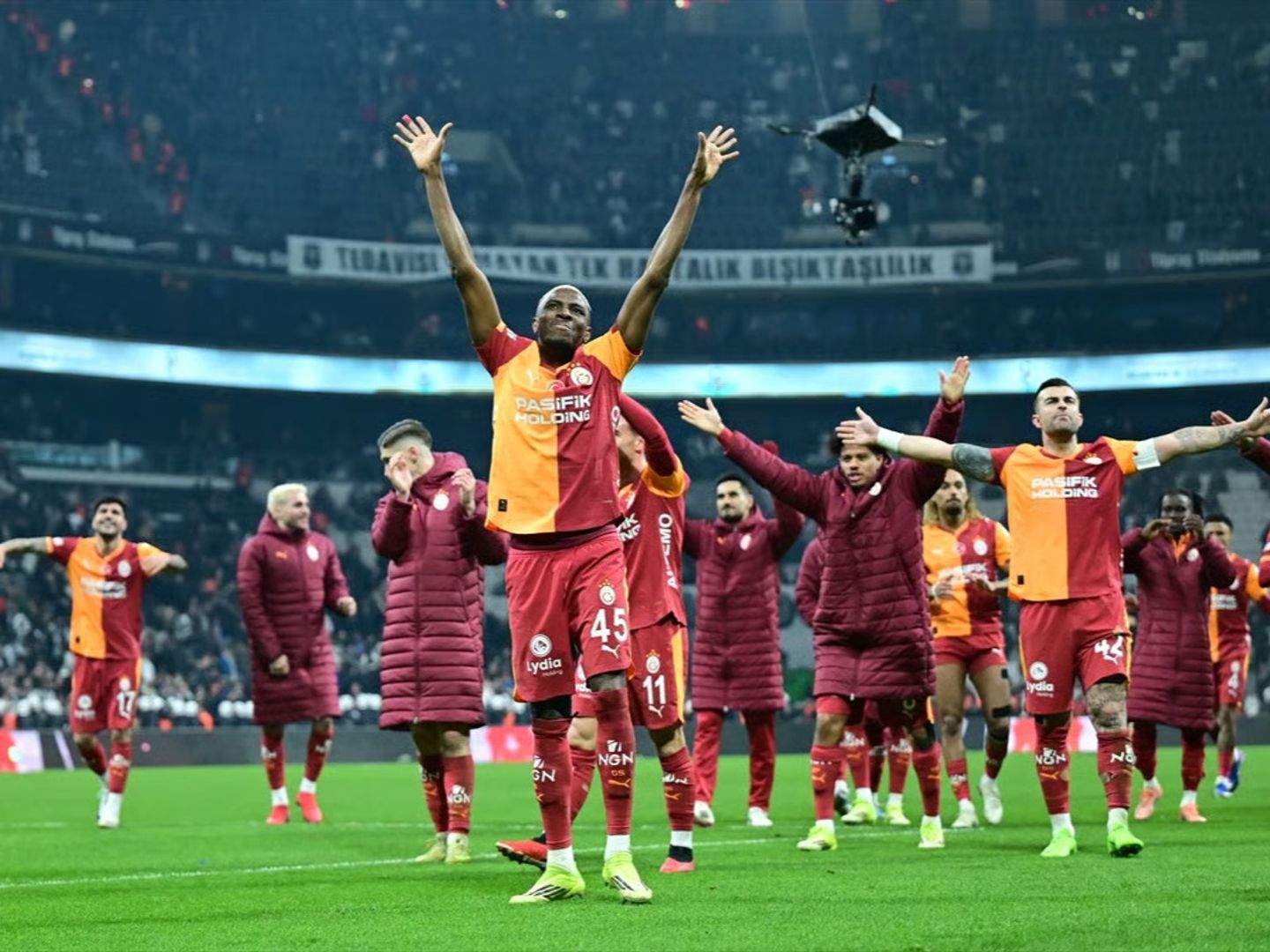 Derbide gülen taraf Galatasaray: Tüpraş Stadyumu'nda tek gollü maç