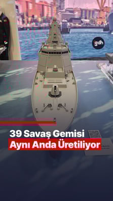 Türk Deniz Kuvvetlerinde tarihi inşa hızı