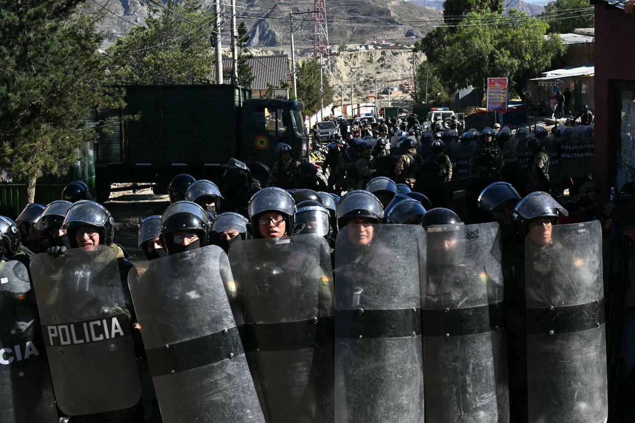 Güvenlik güçleri müdahale etti - AFP 