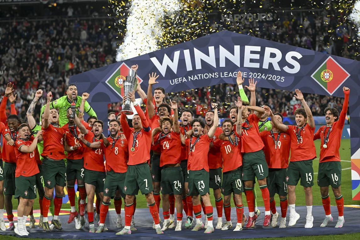 UEFA Uluslar Ligi'nde şampiyon Portekiz