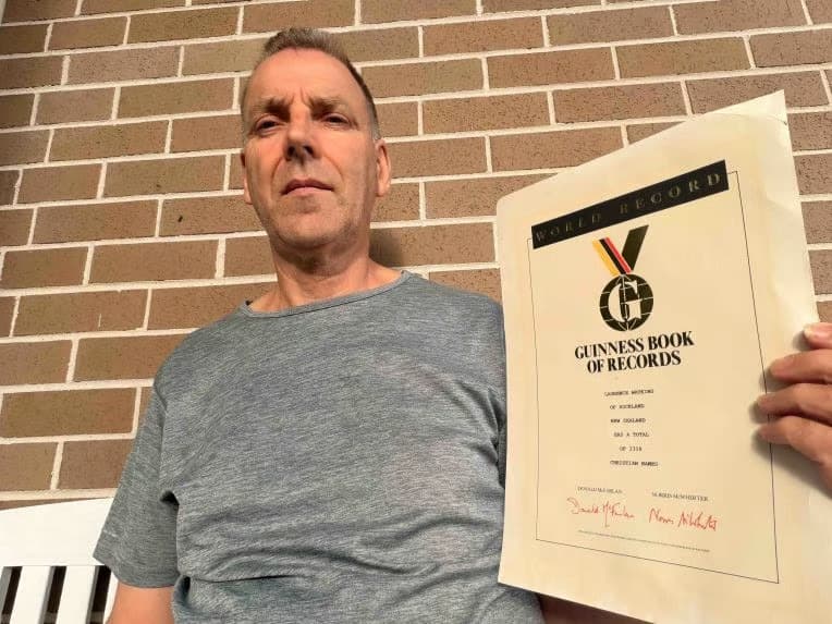 Guinness rekoru kıran 20 sayfalık isim