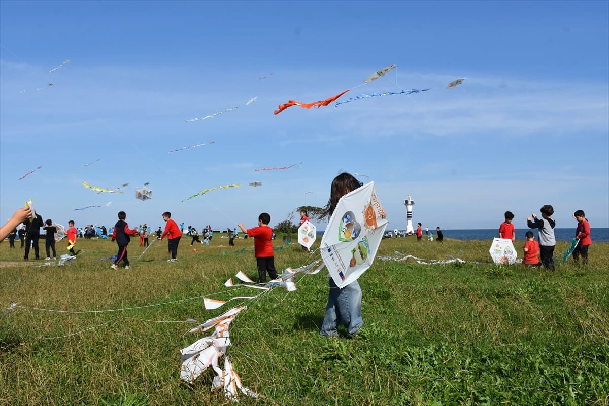 Ordu semaları uçurtmalarla süslendi