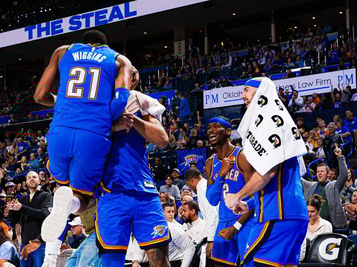 NBA'de tarihi açılış: Oklahoma City, zorlu 7 maçlık seride fire vermedi