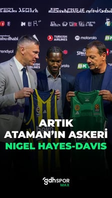 Artık Ergin Ataman'ın askeri: Nigel Hayes-Davis