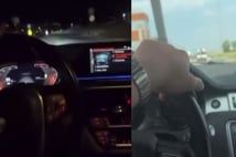 Ehliyetine 2043 yılına kadar el konulan sürücü direksiyon başından canlı yayın yaptı