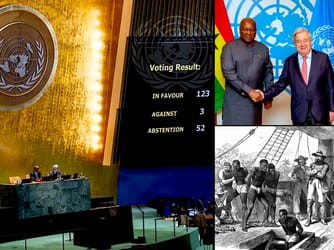 UN Declares Slave Trade Gravest Crime, US & Israel Opposed