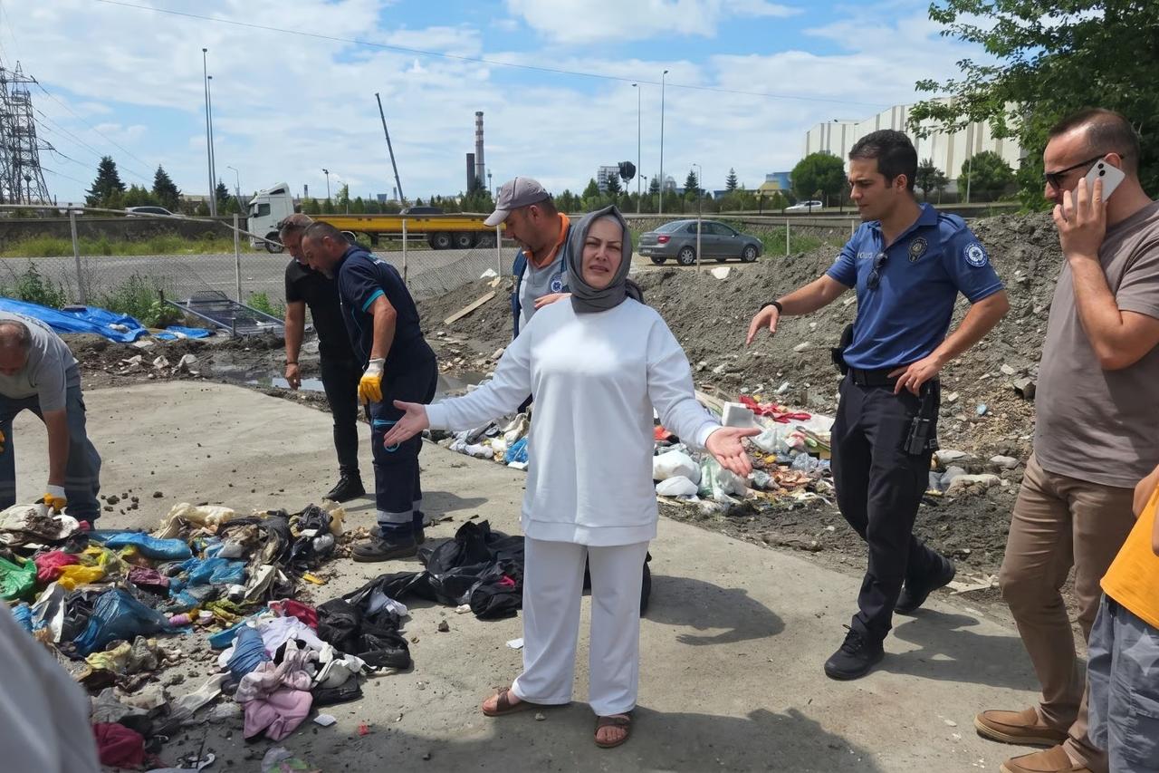 Altın dolu çanta çöpe gidiyordu!