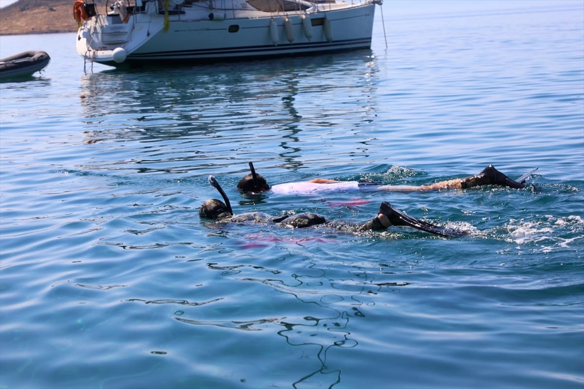 Bodrum'da "Denize En Çok Mavi Yakışır" etkinliği: 241 kilogram atık çıkarıldı!