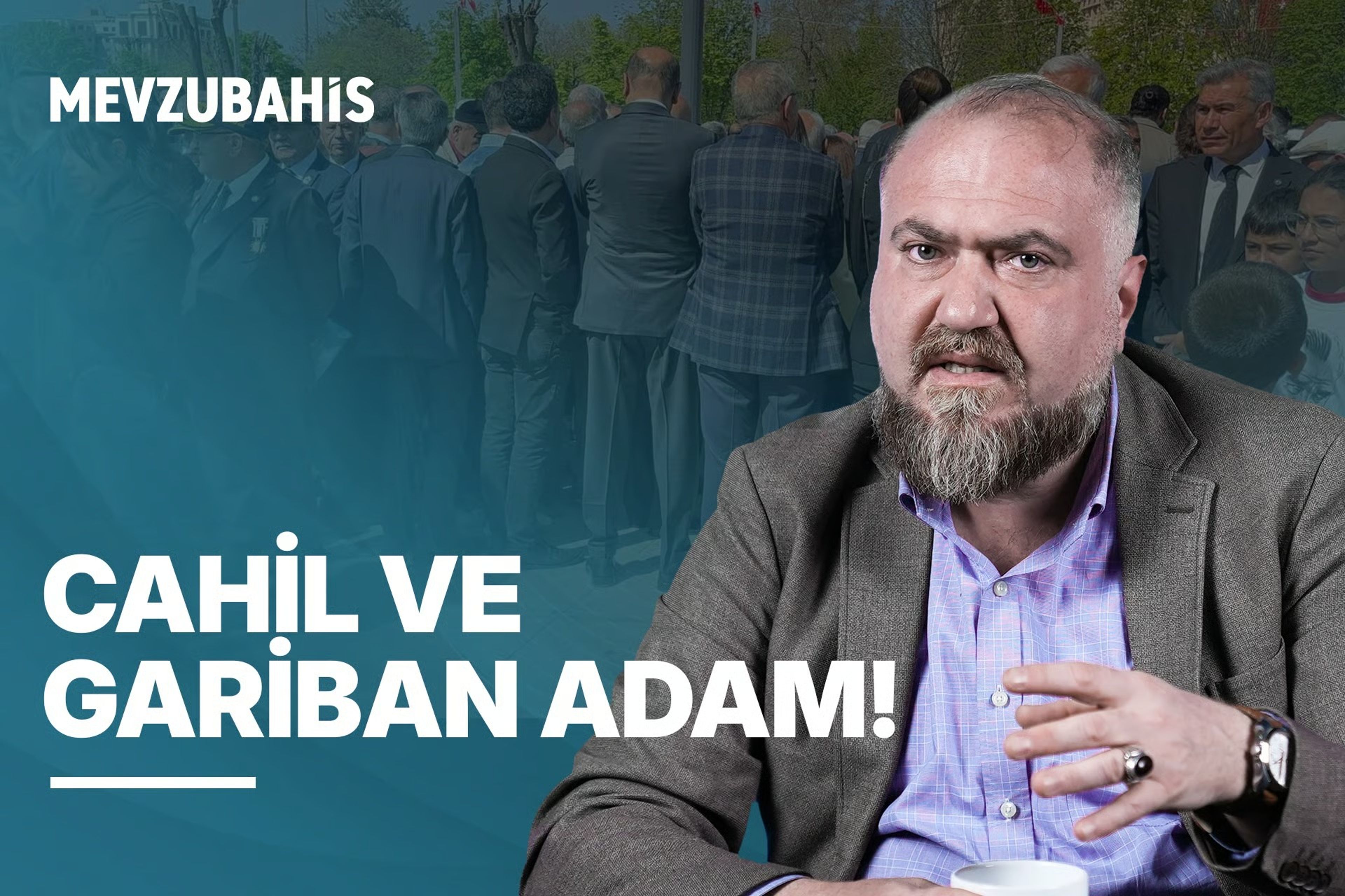 Çocuklara Sırt Dönen Cahil Adam! 