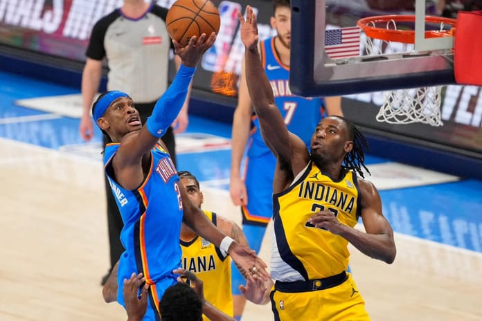 Oklahoma City Thunder, Pacers'ı mağlup ederek NBA final serisinde durumu 1-1 yaptı: Shai Gilgeous-Alexander rekor kırdı