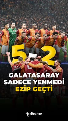 Galatasaray sadece yenmedi, ezdi ve geçti.