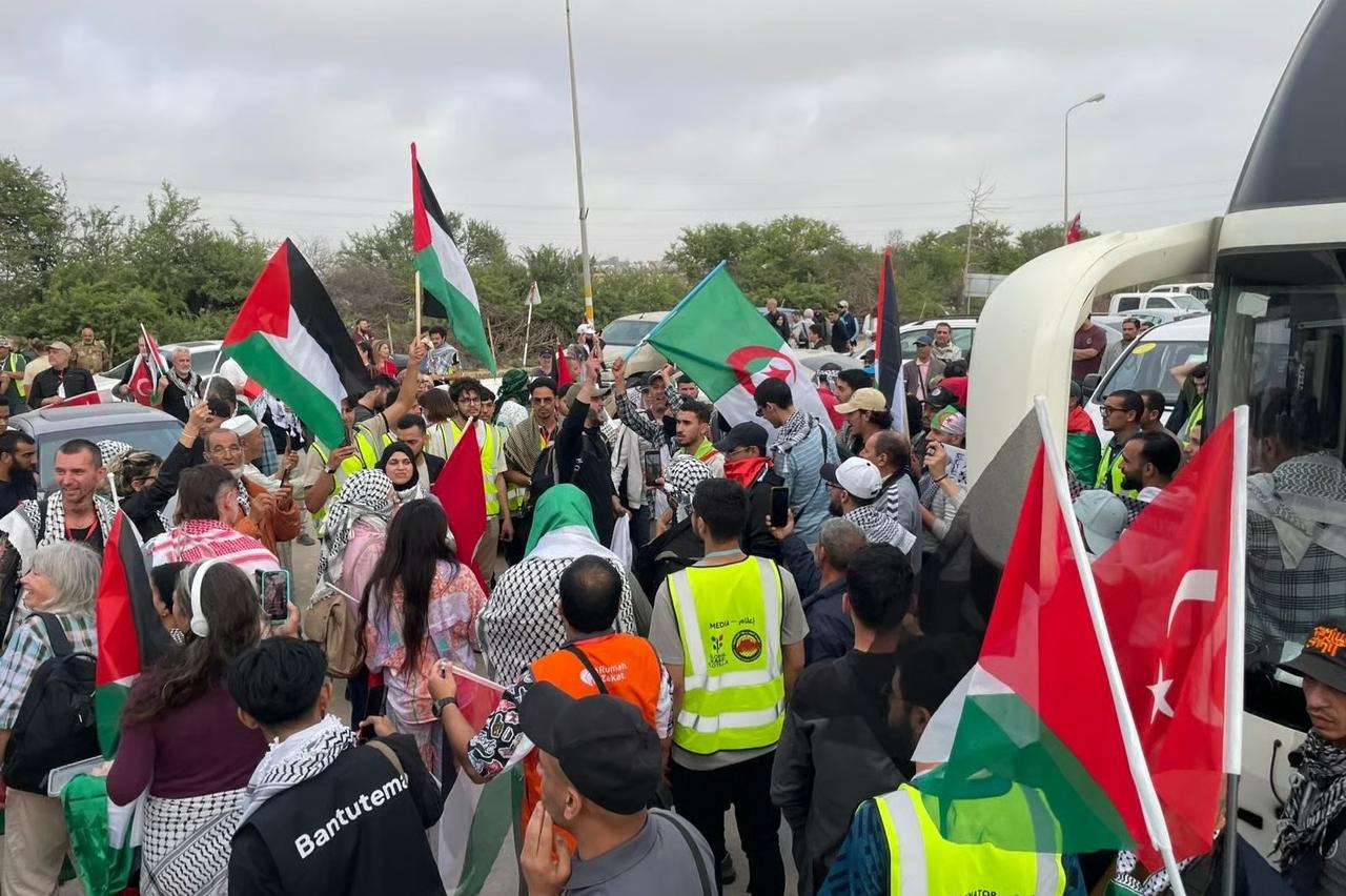 Gazze için yola çıkan “Sumud Kara Misyonu” Libya’da birleşti