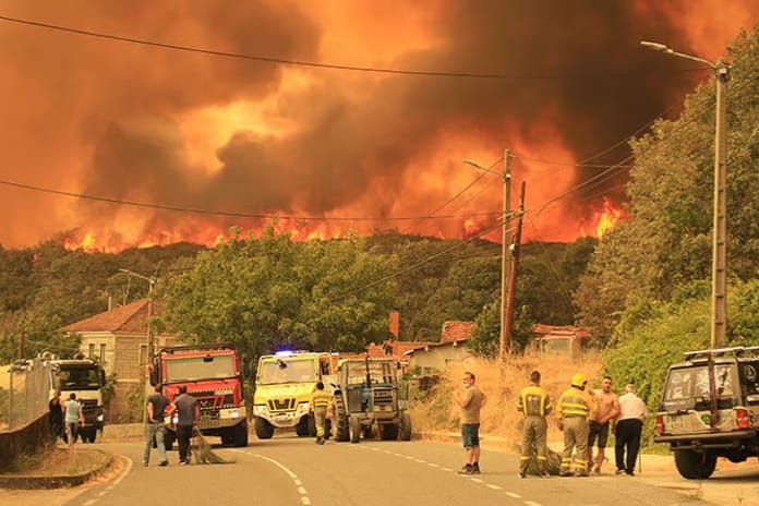 İspanya'da orman yangınları 50 farklı noktada devam ediyor