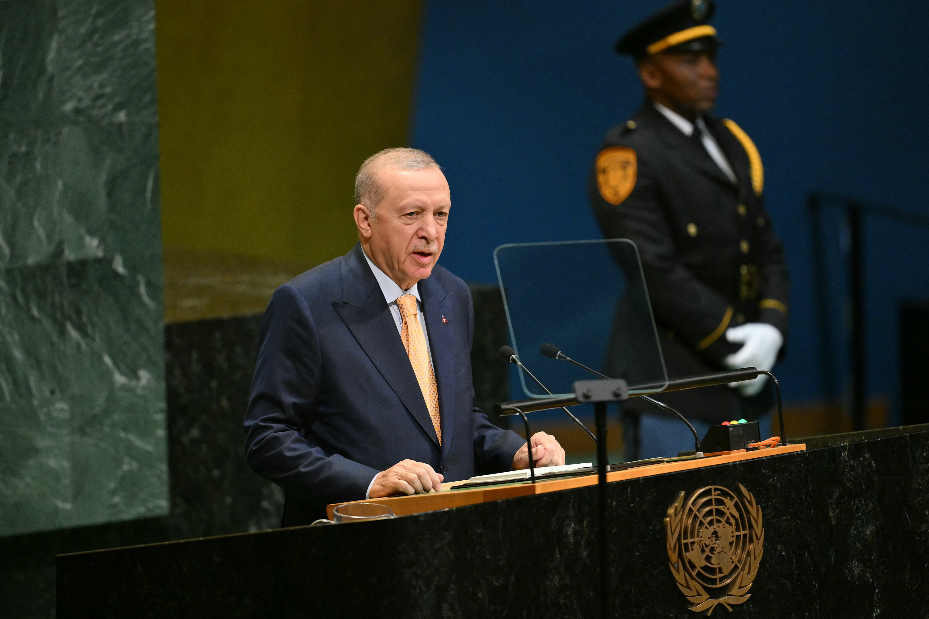 Israel Walks Out As Erdogan Condemns Occupation of Gaza